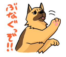 DOGS(JAPAN YAMAGATA SHONAI accent) sticker #5434734