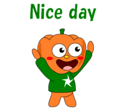 Conversation with pumpkin English sticker #5434745