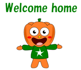 Conversation with pumpkin English sticker #5434747