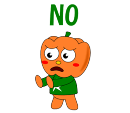 Conversation with pumpkin English sticker #5434753