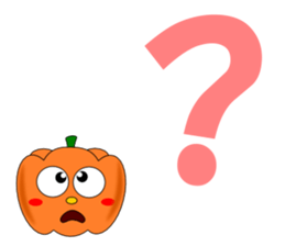 Conversation with pumpkin English sticker #5434754
