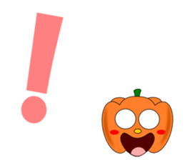 Conversation with pumpkin English sticker #5434755