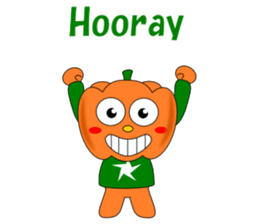 Conversation with pumpkin English sticker #5434770