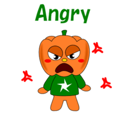 Conversation with pumpkin English sticker #5434772