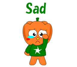 Conversation with pumpkin English sticker #5434775