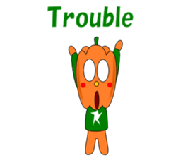 Conversation with pumpkin English sticker #5434778