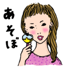 colorful sticker for girls sticker #5434820