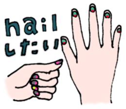 colorful sticker for girls sticker #5434837