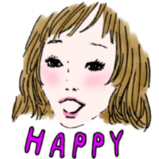 colorful sticker for girls sticker #5434847