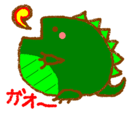 Round animals saying something. sticker #5435087