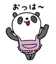 About 30-year-old PANDA sticker #5435221