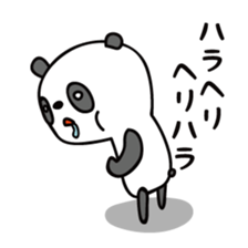 About 30-year-old PANDA sticker #5435224