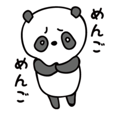 About 30-year-old PANDA sticker #5435225