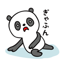 About 30-year-old PANDA sticker #5435232