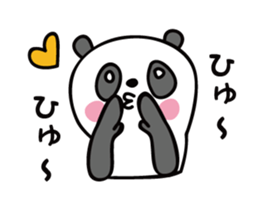 About 30-year-old PANDA sticker #5435235