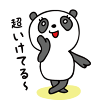 About 30-year-old PANDA sticker #5435237