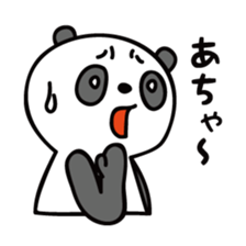 About 30-year-old PANDA sticker #5435244