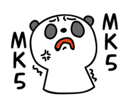 About 30-year-old PANDA sticker #5435249