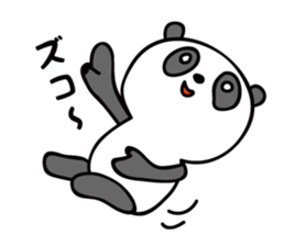 About 30-year-old PANDA sticker #5435250