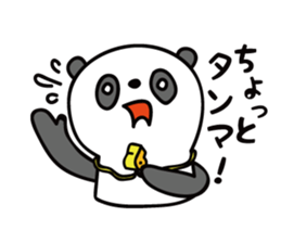 About 30-year-old PANDA sticker #5435251