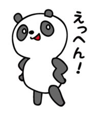 About 30-year-old PANDA sticker #5435255