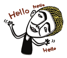 Mr. K.K  , keep running! sticker #5435380