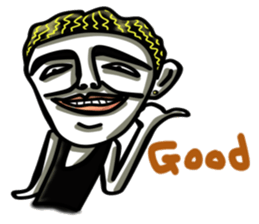 Mr. K.K  , keep running! sticker #5435381