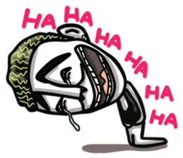 Mr. K.K  , keep running! sticker #5435399