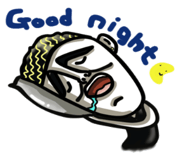 Mr. K.K  , keep running! sticker #5435402