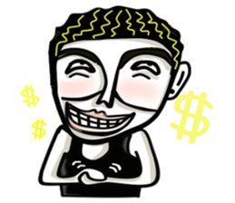 Mr. K.K  , keep running! sticker #5435405