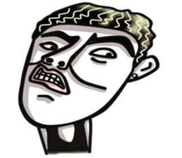 Mr. K.K  , keep running! sticker #5435408