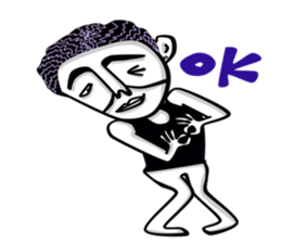 Mr. K.K  , keep running! sticker #5435410