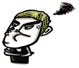 Mr. K.K  , keep running! sticker #5435411