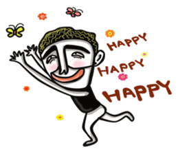 Mr. K.K  , keep running! sticker #5435414