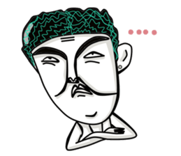 Mr. K.K  , keep running! sticker #5435416