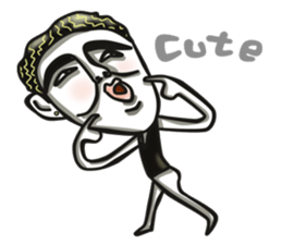 Mr. K.K  , keep running! sticker #5435418