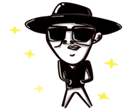 Mr. K.K  , keep running! sticker #5435419