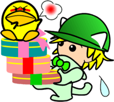 Hatter of cat-3 sticker #5437746