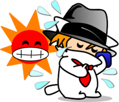 Hatter of cat-3 sticker #5437753