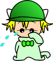 Hatter of cat-3 sticker #5437757