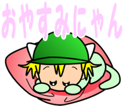 Hatter of cat-3 sticker #5437758