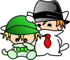 Hatter of cat-3 sticker #5437761