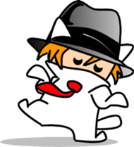 Hatter of cat-3 sticker #5437767