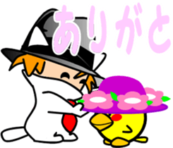 Hatter of cat-3 sticker #5437768