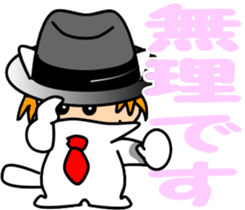 Hatter of cat-3 sticker #5437771