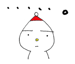 White child & White dog sticker #5437898