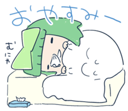 Tissue-chan&Koyori-chan by peco sticker #5437985