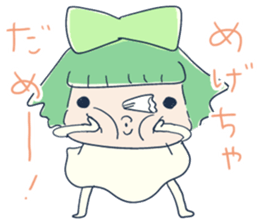 Tissue-chan&Koyori-chan by peco sticker #5438000