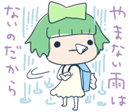 Tissue-chan&Koyori-chan by peco sticker #5438003