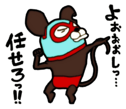 Mask mouse sticker #5438274